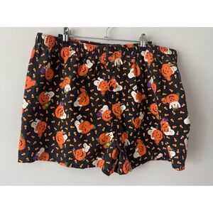 Vintage Royal Comfort 100% Cotton Boxers Halloween Pumpkin Ghosts Men's Large 38